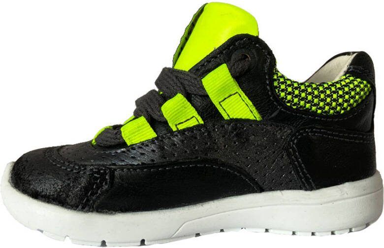 ShoesMe Zwarte Veterschoenen Run Flex