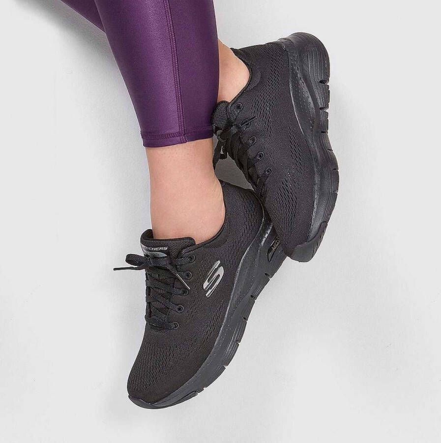Skechers Sneakers ARCH FIT met logo embleem opzij