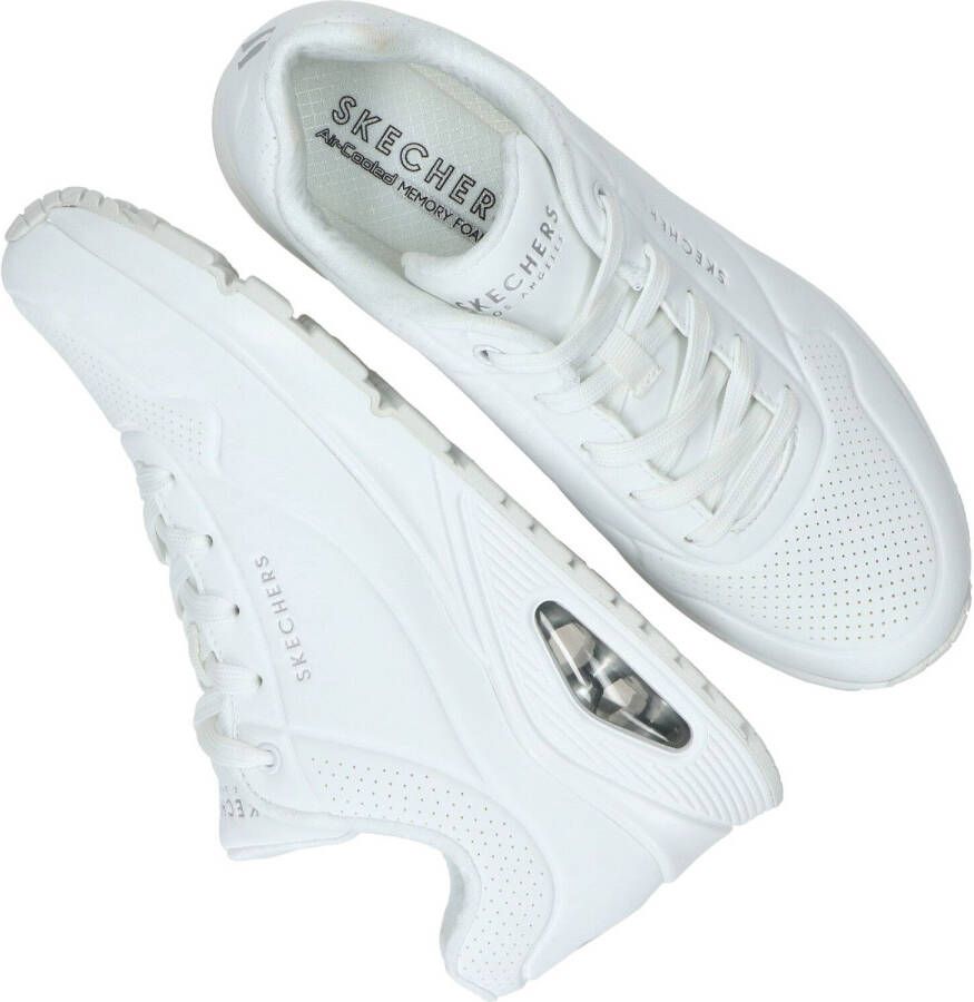Skechers Uno Stand On Air Sneaker Dames Wit