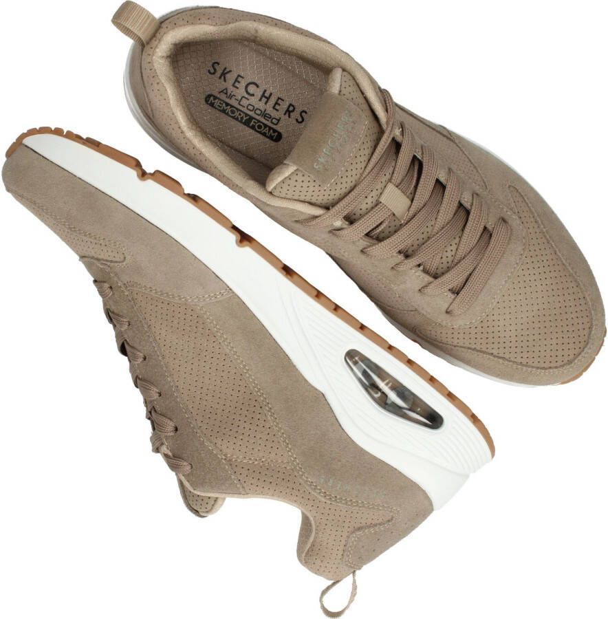 Skechers Uno Stand On Air sneakers taupe Suede