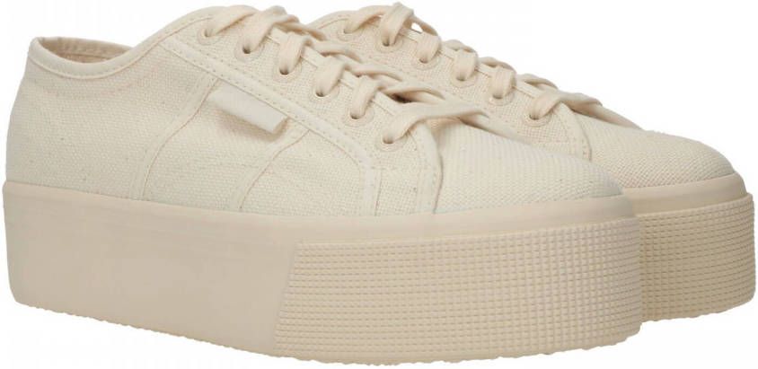 Superga Beige Lage Sneakers 2790 Cotw Line Up And Down