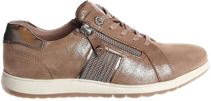 Tamaris Vanja Sneaker Dames Beige/Roze