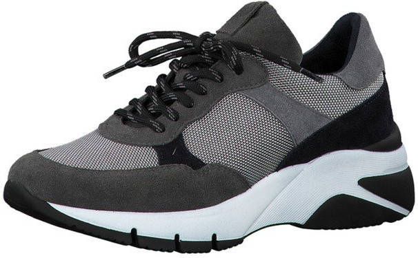 Tamaris Sneakers met sleehak Elle met uitneembaar voetbed