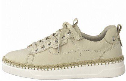 tamaris Sneaker beige Leer