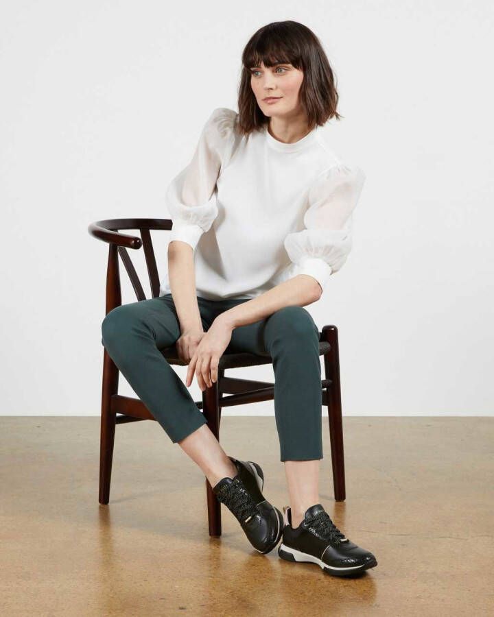 Ted Baker 248387 Runner trainer , Zwart, Dames