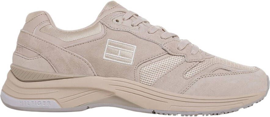 Tommy Hilfiger Moderne prep sneakers fm0fm04142aci , Beige, Heren