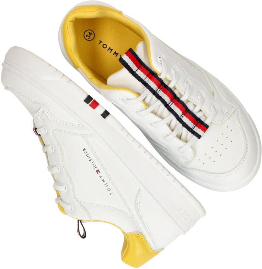 Tommy Hilfiger Witte Lage Sneakers 32853