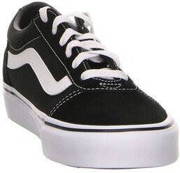 Lage Sneakers Vans ward suede canvas black/white