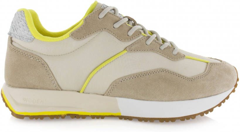 Woden Rose Nylon OAT maaltijd , Beige, Dames