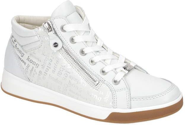 Ara halfhoge veterschoen Rom 12 34499 03 , Wit, Dames