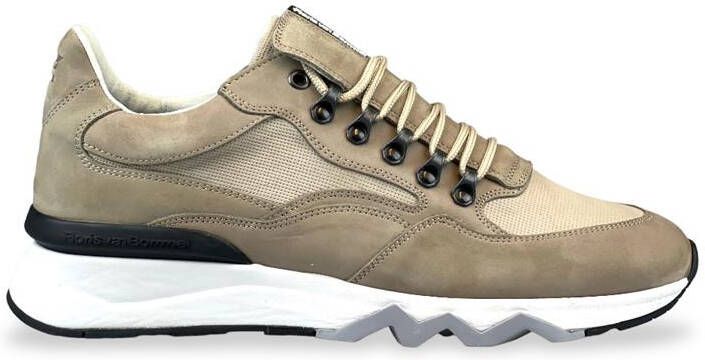 Floris Van Bommel Beige Lage Sneakers Sfm 10135