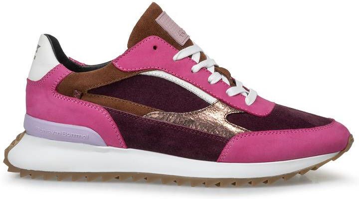 Floris Van Bommel Roze Lage Sneakers Sfw 10074