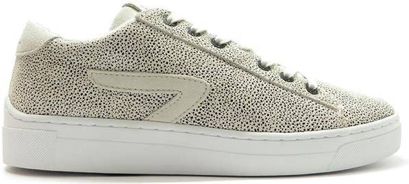 HUB Beige Lage Sneakers Hook z Lw