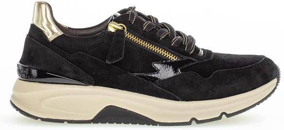 Gabor 96.898.67 Samtch// Ontbreekt zwart , Zwart, Dames