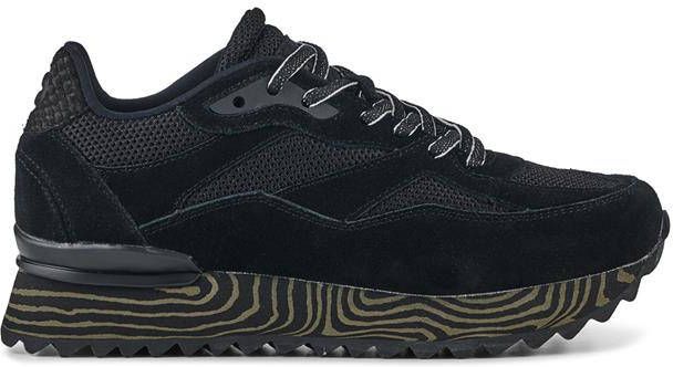 Woden Sophie Marble Black , Zwart, Dames