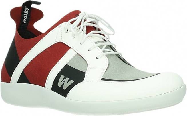 Wolky Field - rood leer | Wolkyshop.com