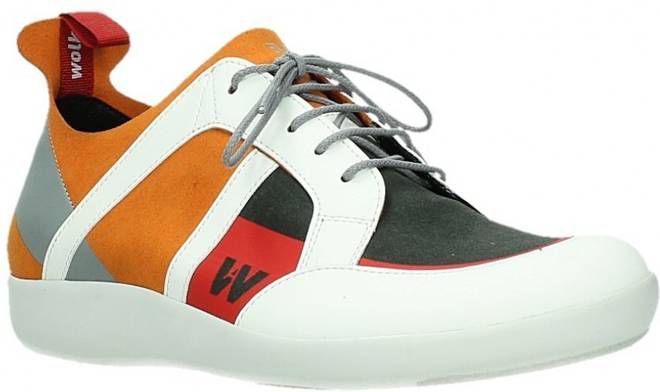 Wolky Babati - rood canvas/suede | Wolkyshop.com