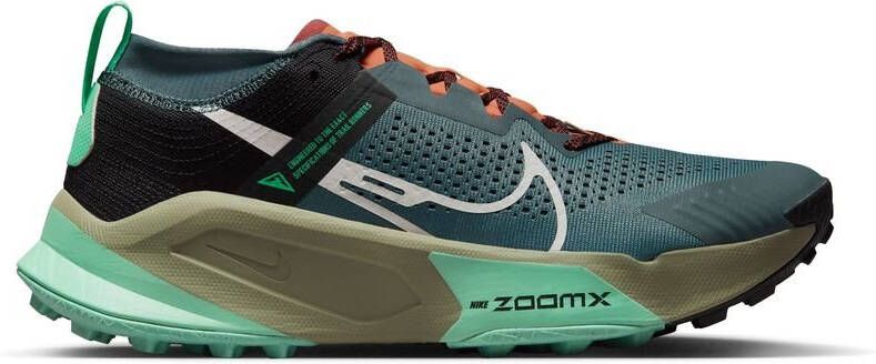 Nike Hardloopschoenen ZoomX Zegama Trail Groen/Grijs/Zwart