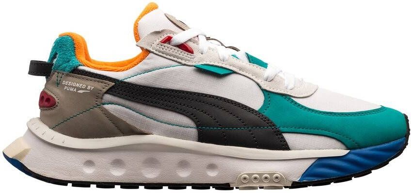Puma Wild Rider Layers sneaker met suè, de en leren details