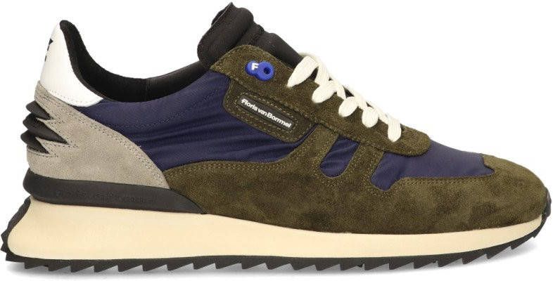 Floris van bommel Sharki SFM 10116 00 Dark Blue G+ Wijdte Lage sneakers