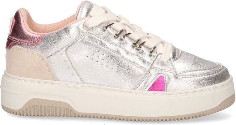 Nubikk Basket Buxton Silver Metallic Silver Lage sneakers