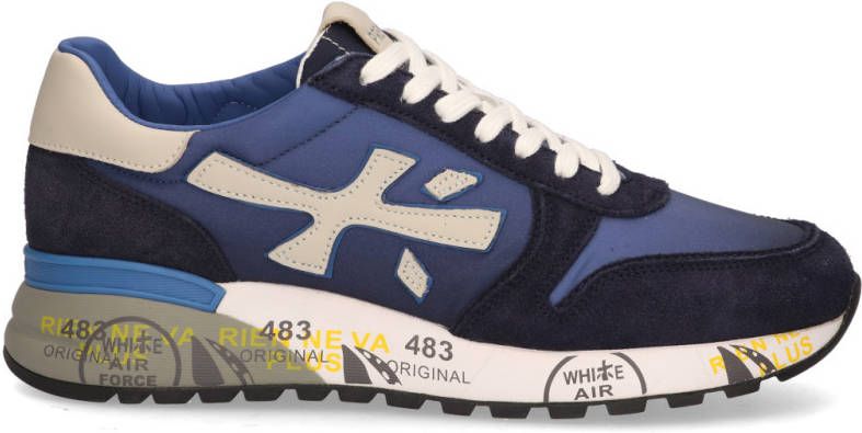 Premiata Mick 5692 Sneakers , Blauw, Heren