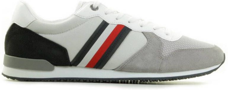 Tommy Hilfiger Iconic Mix sneaker met suède details