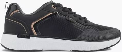 Esprit Zwarte sneaker memory foam rosegoud maat 38
