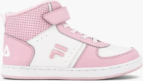 Fila Roze hoge sneaker gevoerd