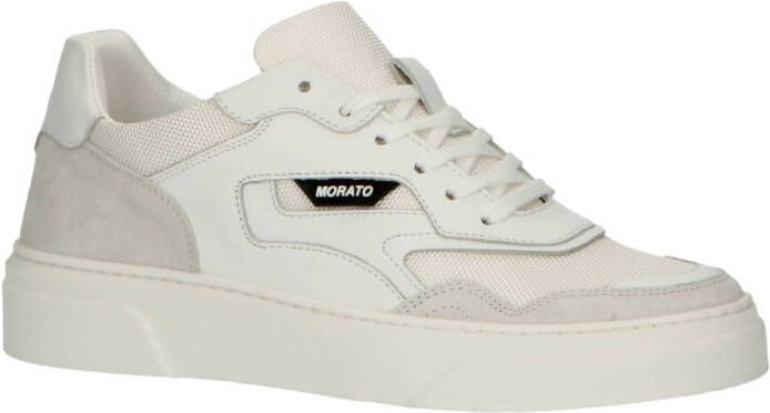 Antony Morato leren sneakers wit
