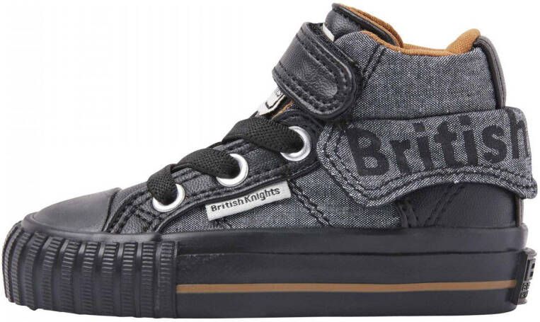 British Knights Roco hoge sneakers grijs