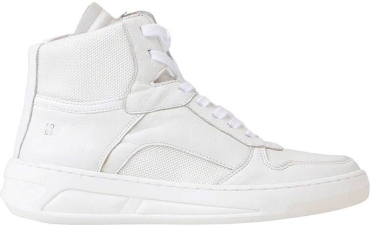 BRONX Old Cosmo leren sneakers off white