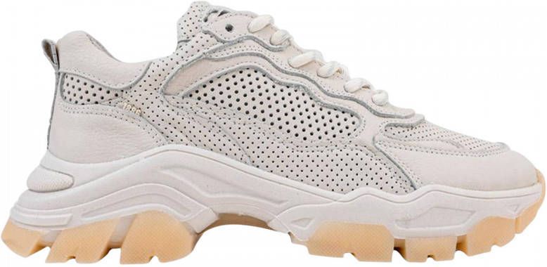 BRONX Tayke Over leren chunky sneakers off white