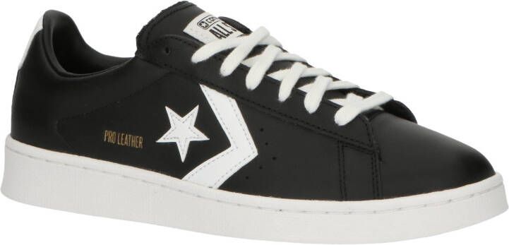 Converse Pro Leather leren sneakers zwart/wit