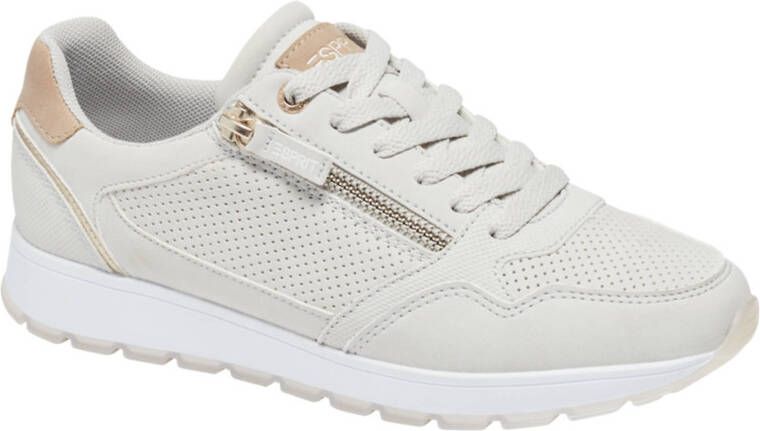 Esprit Grijze sneaker sierrits maat 36