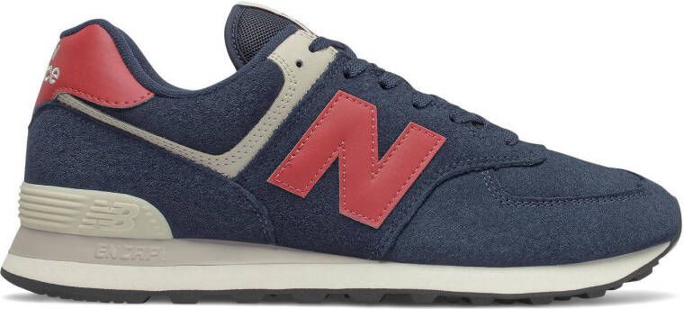New Balance 574 sneakers donkerblauw/rood online kopen