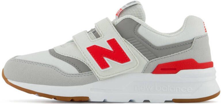 New Balance 997 sneakers lichtgrijs/oranje