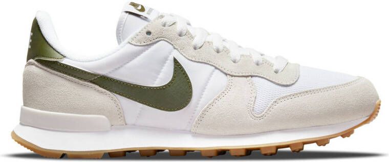 Nike Internationalist sneakers wit/groen