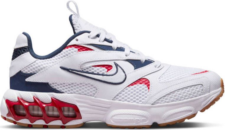 Nike Zoom Air Fire sneakers wit/blauw/rood