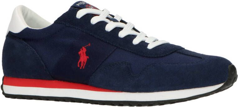 POLO Ralph Lauren Train 85 leren sneakers blauw
