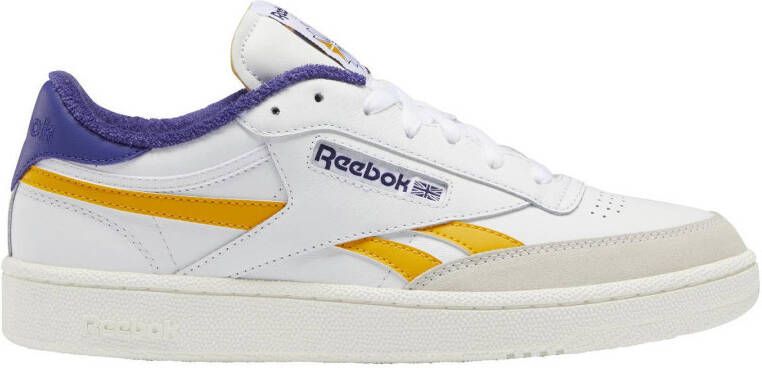 Reebok Classics Club C Revenge sneakers wit/geel/paars