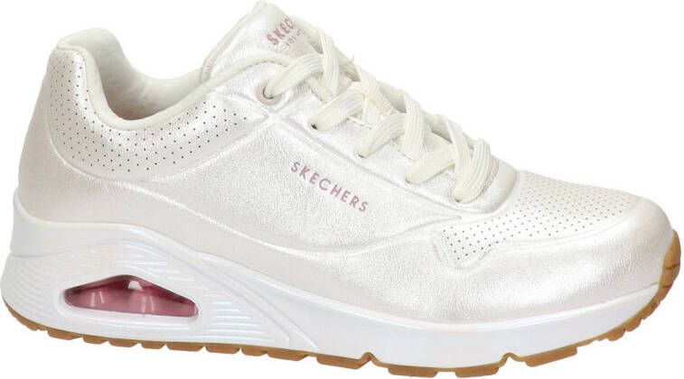 Skechers Uno Pearl Queen sneakers wit/parelmoer