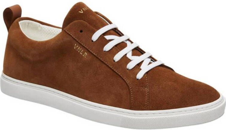 Van Lier Carlo suède sneakers cognac