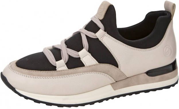Remonte Sneaker met elastische instap Offwhite/Zwart
