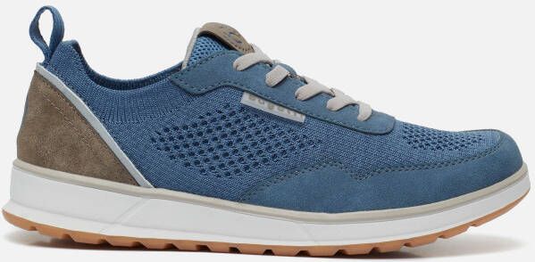 Bugatti Artic Sneakers blauw Textiel