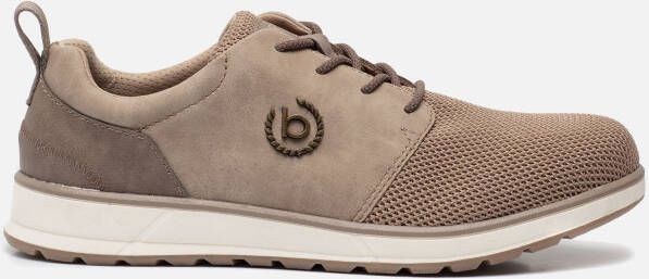 Bugatti Artic Sneakers taupe Textiel