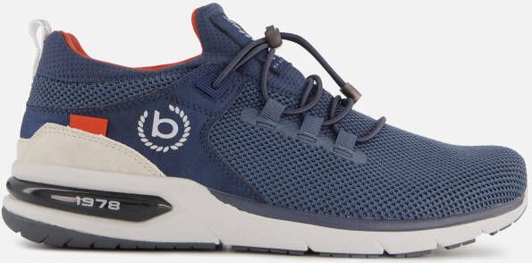 Bugatti Numbis Sneakers blauw Textiel