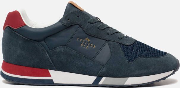Cycleur de Luxe Demarage sneakers blauw Leer