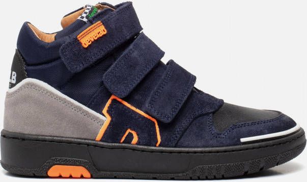 Develab Sneakers blauw Leer 82324