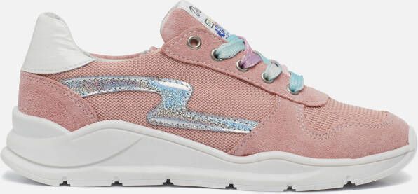 Develab Sneakers roze Leer